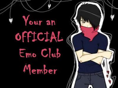 Your An Official Emo Club Member