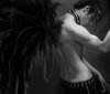 Emo Boy Angel Black Wings
