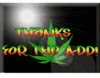 Thanks For The Add! Weed