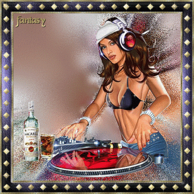 Sexy Bacardi DJ