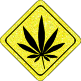 Weed Traffic Sign