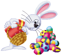 Rabit And Easter Eggs