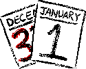 December 31 January 1