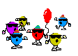Partying Baloons