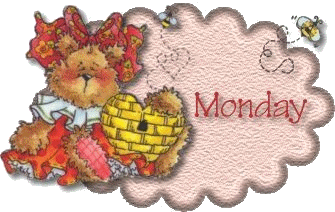 Monday Teddy Bear