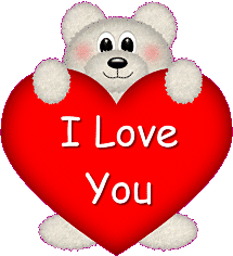 I Love You Teddy Bear With A Heart