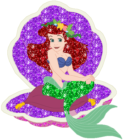 Little Mermaid Huge Glitter