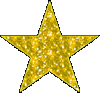 Yellow Star Glitter