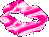 Pink Lips Glitter