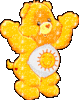 Yellow Bear Glitter