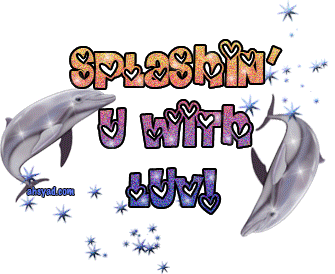 Splashing U With Luv Dolphins