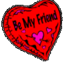 Be My Friend Heart