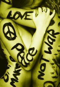 Love Peace Not War Body