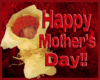 Happy Mother's Day!! Red Glitter Text