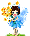 Cute Glittery Butterfly Fairy
