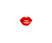 Hugs And Kisses, animated lips, red