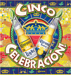 Cinco Celebration Corona Extra Beer