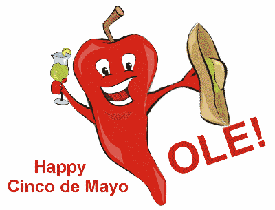 Happy Cinco De Mayo Pepper