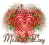 Mother's Day , Red Heart, Pink Heart