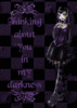 Goth Doll thinking about you in my darkness