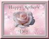 Happy Mother's Day, Pink Backgournd, Gray Text