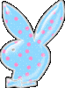 Polka Dot Playboy Bunny