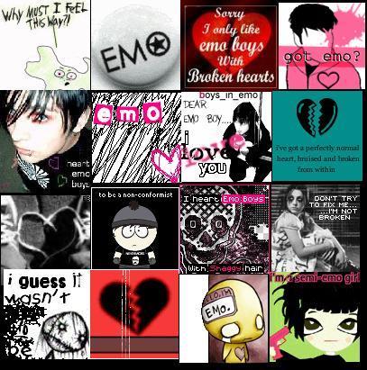 emo collage