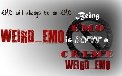 being emo is not crime 