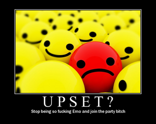 upset? 
