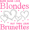 sure guys like blondes but they love brunettes