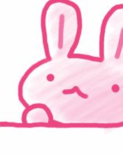 Kawaii-pink bunny
