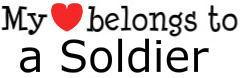 my heart belongs to a soldier