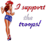 i support the troops!