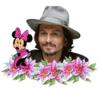 Johnny Depp & Minnie