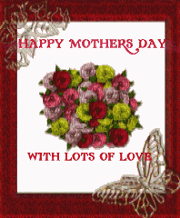 happy mothers day ,with lots of love