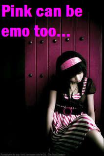 pink can be emo too