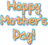 HAPPY MOTHERS DAY! BROWN TEXT
