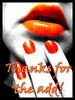 THANKS FOR THE ADD, ORANGE LIPS