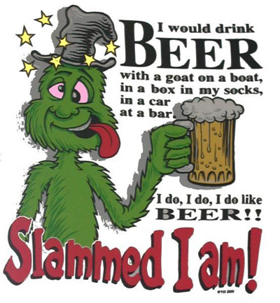 I would drink beer...