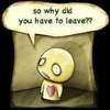 SO WHY DID YOU HAVE TO LEAVE??? Emo Cartoon