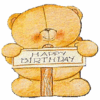 happy birthday bear