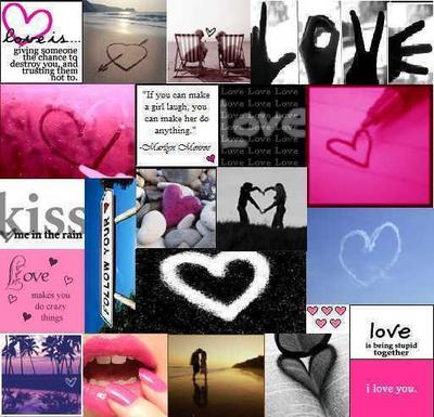Love collage