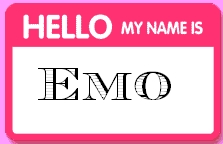 hello my name is emo