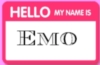 hello my name is emo