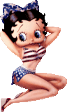 4th of July Betty Boop
