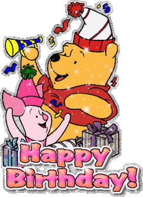 Birthday Party Menu on Happy Birthday    Winnie The Pooh    Happy Birthday    Myniceprofile
