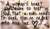 A woman's heart...