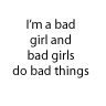 Bad girl