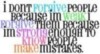 people make mistakes