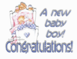 a new baby boy! Congratulations!